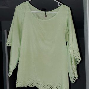 Seafoam Green Top